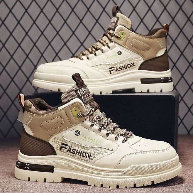 Sneakers Men's Autumn Casual Vulcanized Shoes Men's Walking Sport Shoes Outdoor Sneakers Male Sneakers Soft Soled Walking Shoes