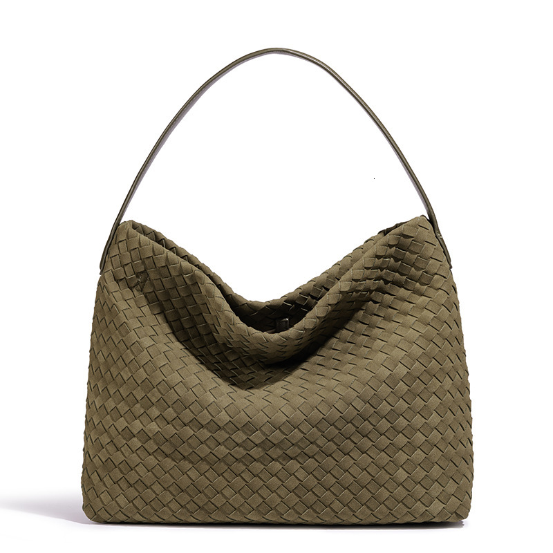 Women's Handheld Woven Handbag 2025 Designer's New Multi functional Shoulder Bag Underarm Bag