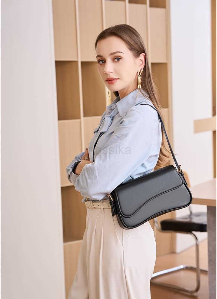 Shoulder Bag for Women Trendy Purse Vegan Leather Hobo Handbags Clutch Crossbody Bag M250910