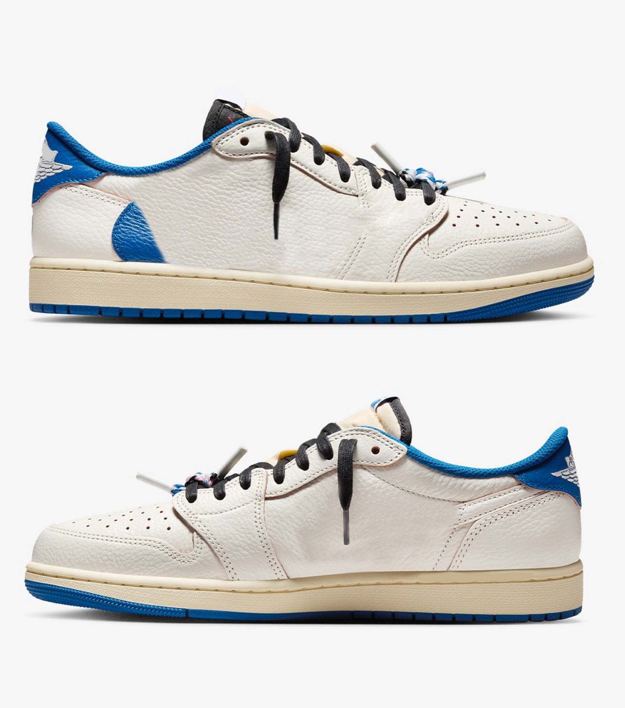 2025 Authentic Travis Cactus Jack fragment design Low OG SP x TS Sail 1S High Military Blue Reverse mocha Sneakers Men Women Sports Shoes With Original box DM7866104