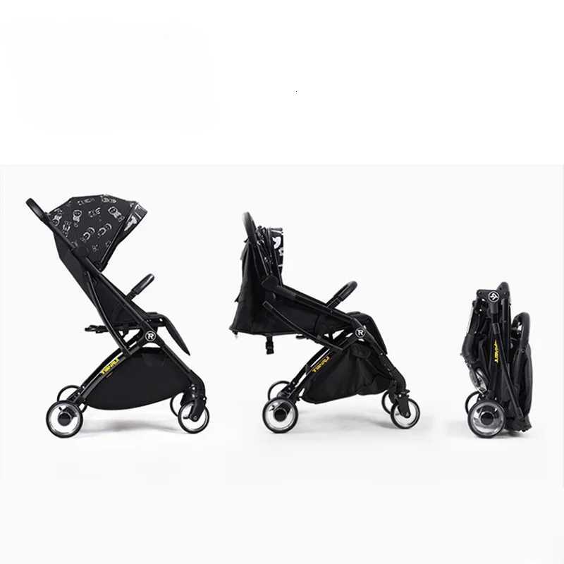 Lightweight Highview Baby Stroller Portable Foldable Travel Baby Stroller Can Sit or Lie Down Multifunction Baby Carriage W250910