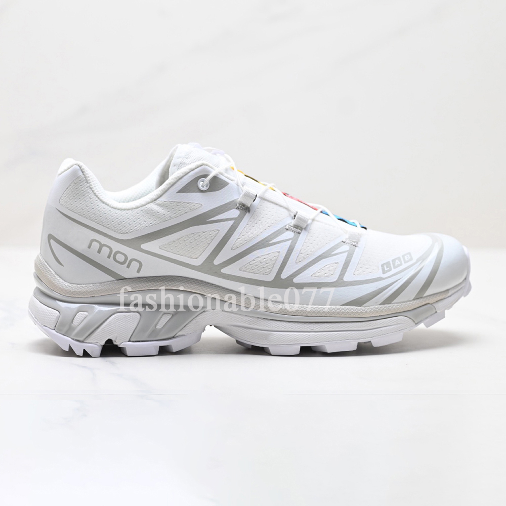 Designer Casual Shoes XT6 Shoes With Box 3D Running Shoes Men Drawstring Shoelaces Canine Tooth Sole Hiking Shoes Sneaker Commute Height Increase Outd