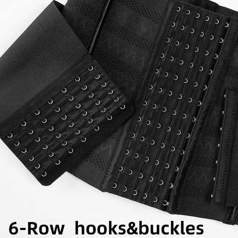 Shapewear Women Corset Waist Body Shaper Double Tummy Control Slimming Sheath Flat Belly Reductive Belts Cincher W250910