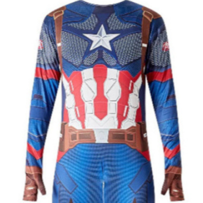 Disney Halloween Avengers Captain America Marvel Superhero Cosplay Costume Bodysuit childrens designer clothe designer kid clothe kid designer clothes