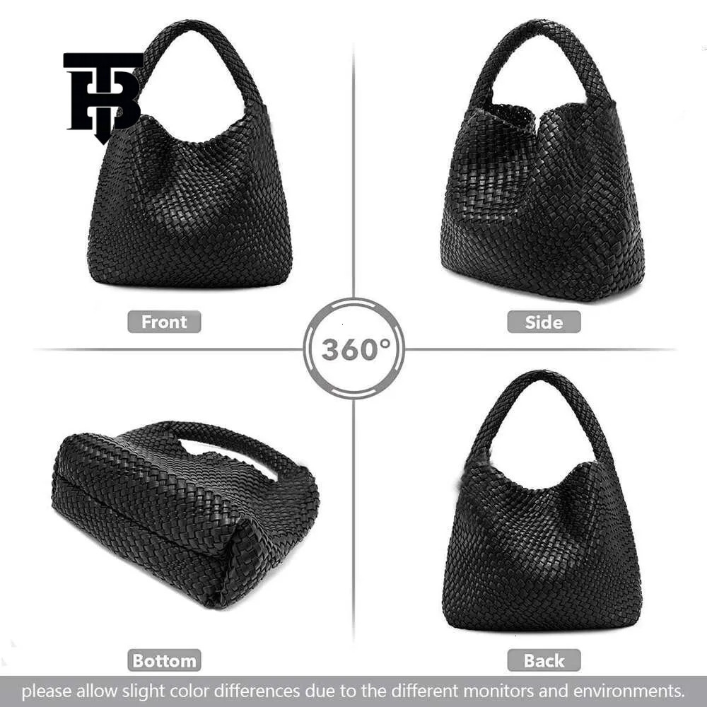 TB BHULAMTE Luxury Designer Large Woven Bag Handbag Soft Leather Shoulder Shopper Travel Bag Luxury Bag And Wallet Luxurious And Fashionable Designer 