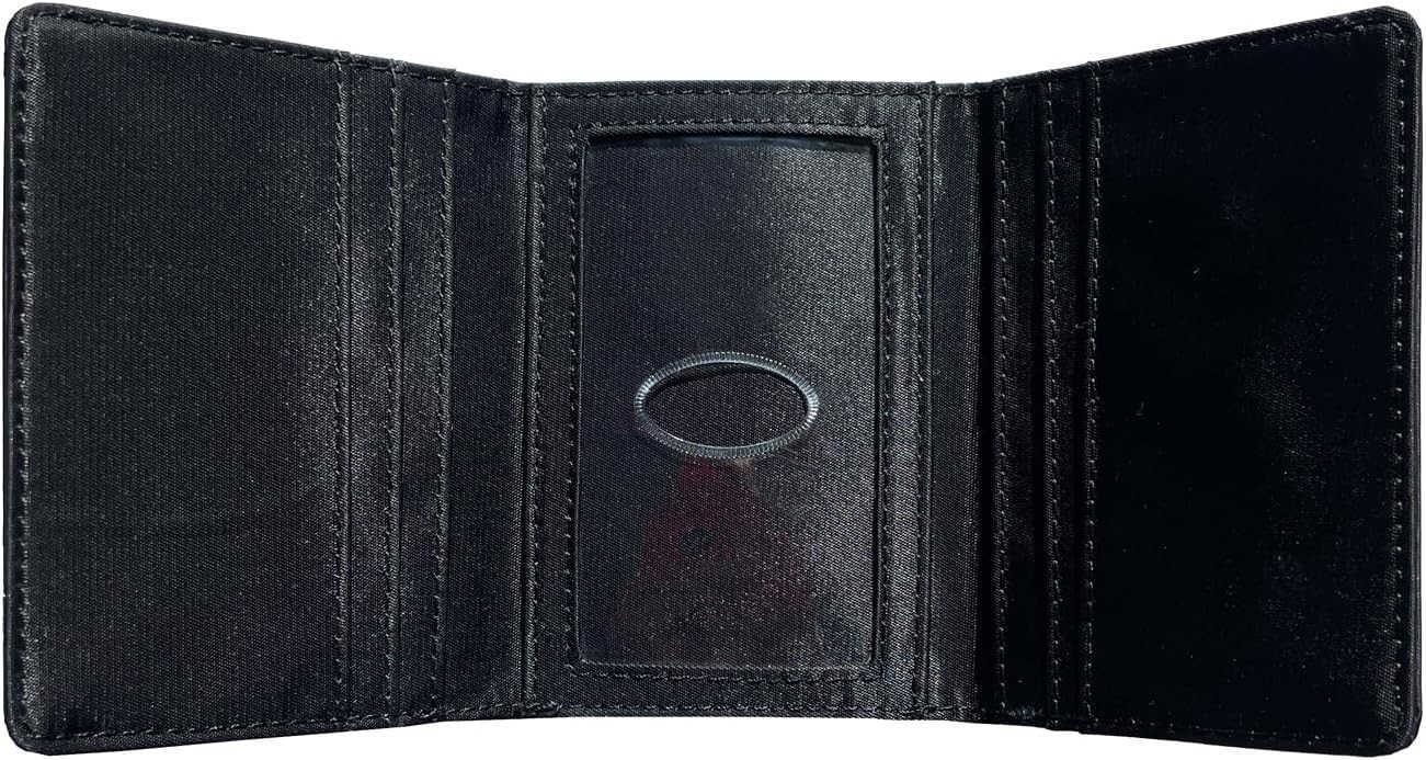 Mens TriFold Slim Wallet Holds Up to 25 CardsZ250910