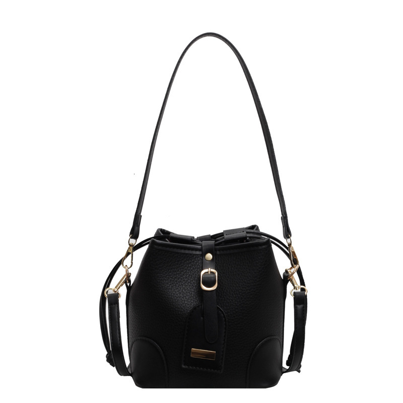 Free shipping designer This Year Trendy Fashion High-End Niche Bucket Bag Early Autumn New Women Bag Textured Simple Shoulder Bag Crossbody Bag