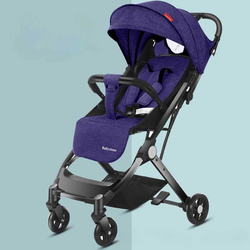 Lightweight Travel Pram fourwheel stroller Portable newborn baby foldable shockabsorbing umbrella stroller Baby Carriage W250910