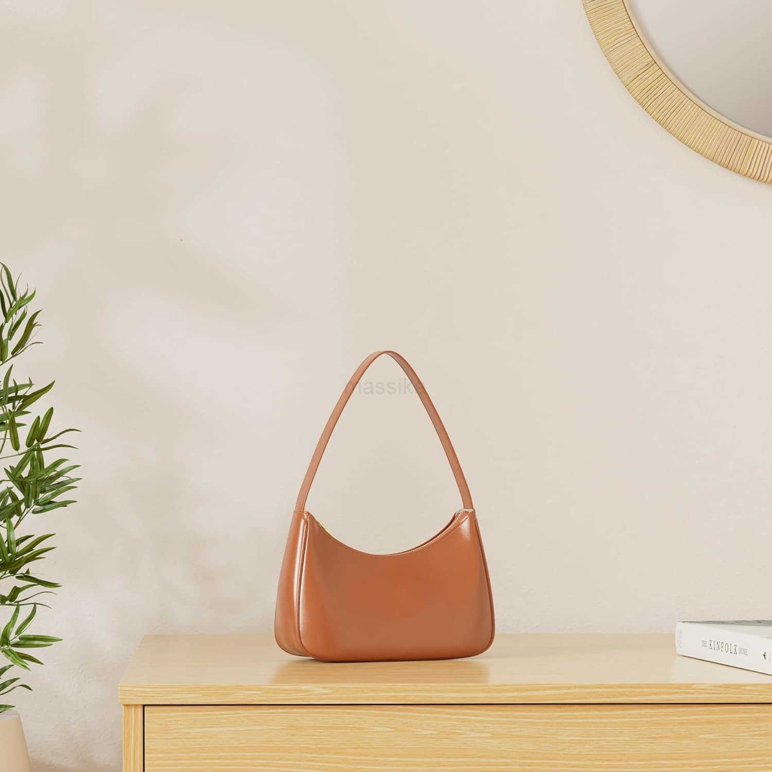 Shoulder Bags for Women Cute Hobo Tote Handbag Mini Clutch Purse with Zipper Closure M250909