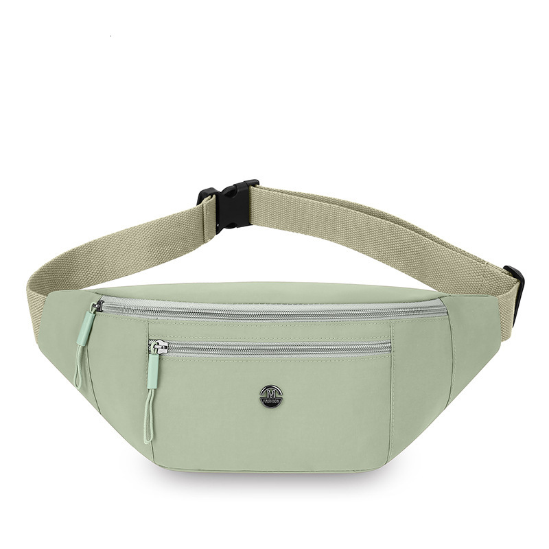 New Simple Nylon Chest Bag For Women Designer Bag Japanese Style Free Shipping Large Capacity Casual Crossbody Bag Solid Color Versatile Handbag Luxur