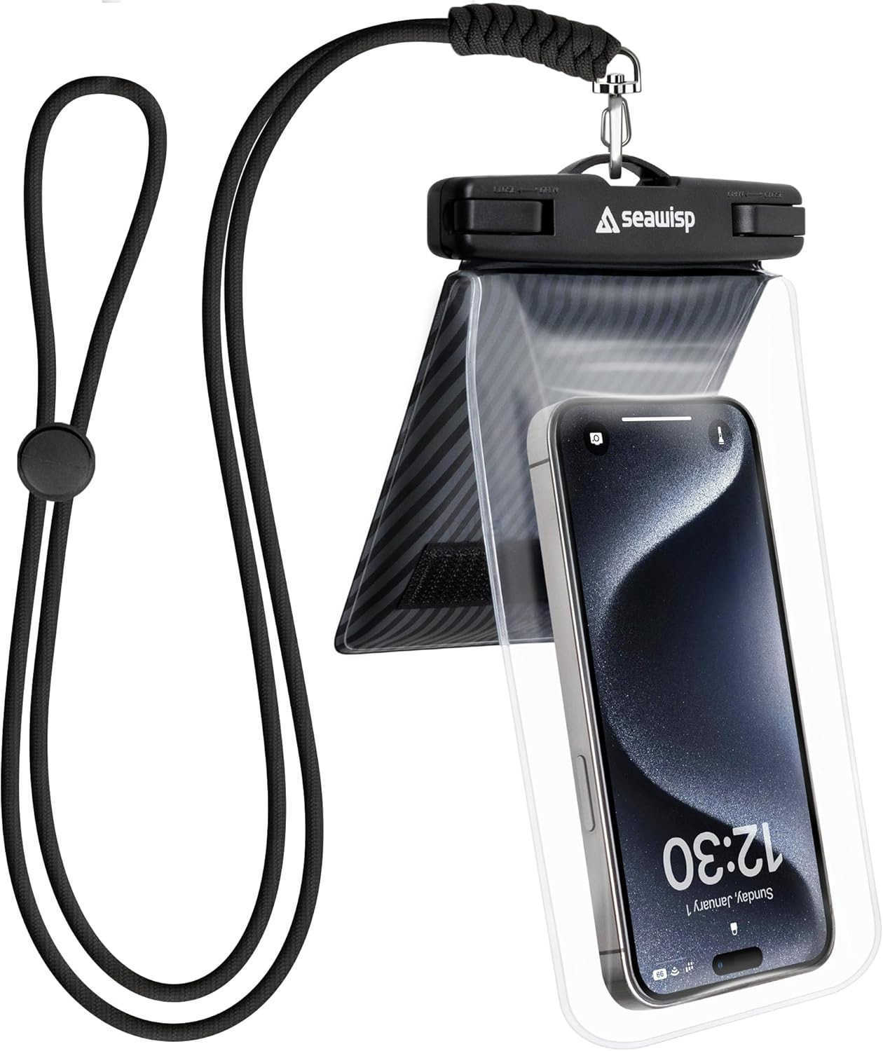 Universal Waterproof Phone Pouch Double Space IPX8 Dry Bag with Lanyard for iPhone 16 15 14 13 12 Pro Max XS XR X S25 S24 S23 Ultra Fit All Phones Up 