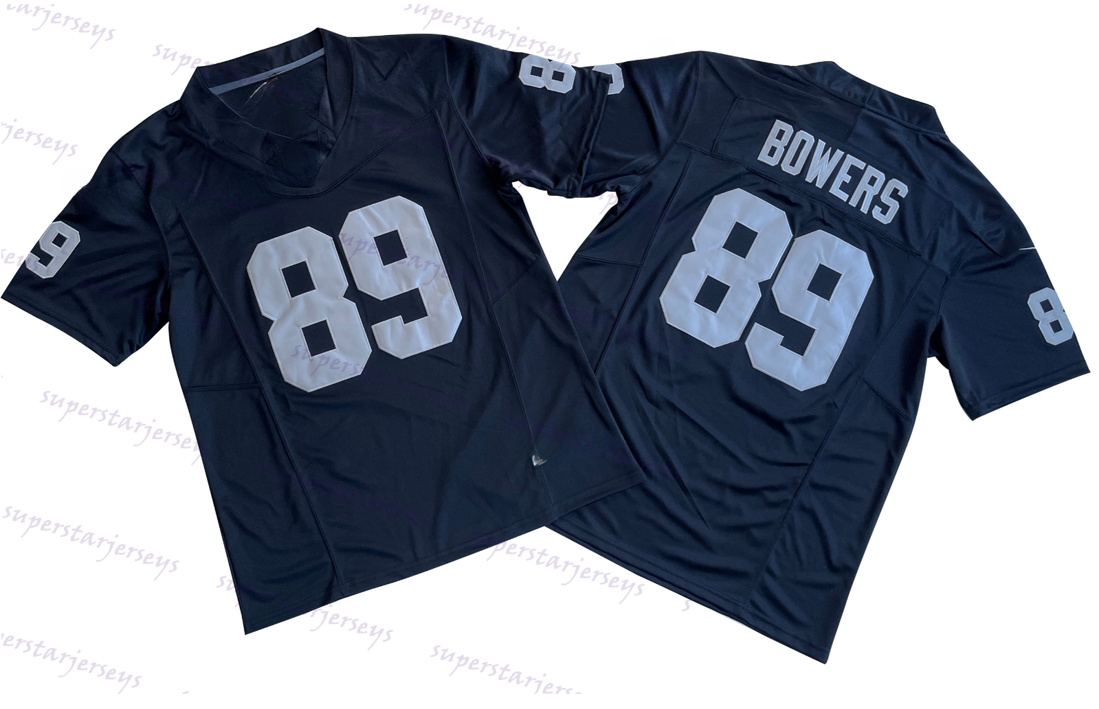 Personalized Custom Football Jersey Asthon Jeanty Brock Bowers Maxx Crosby Carter Bradley Jackson Custom Embroidered Letter Number