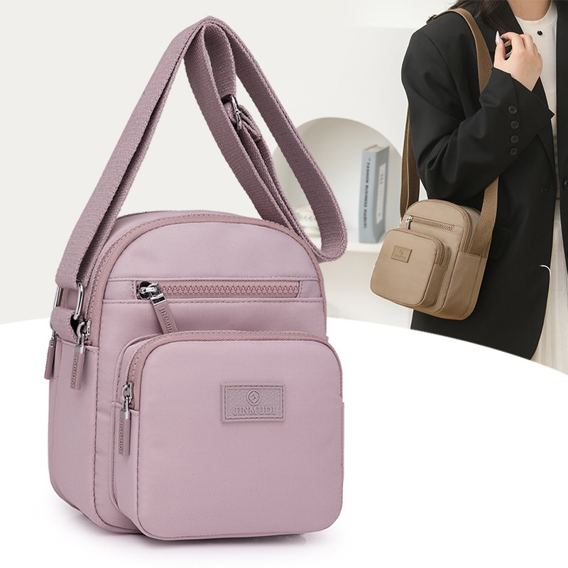 2025 New Fashion Women's Multi-compartment Nylon Korean Style Oxford Cloth Crossbody Bag for Women