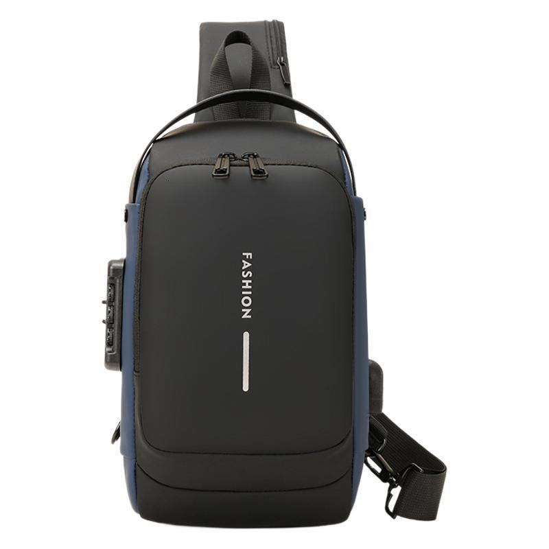 Men S Chest Bag With Free Shipping Combination Lock Luxury Bag Motorcycle Bag Platform Hot Selling Crossbody Bag Large Capacity Anti Theft Designer Ba