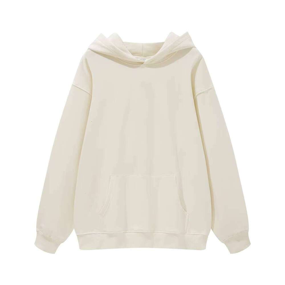 High-Quality Heavy Without Hood Drawstring Pullover Cotton Polyester Blend Anti-Pilling Hoodie