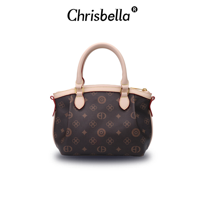 2025 Pre-owned printed dumpling bags large women's handbags fashionable large capacity women's bags cross-border shoulder commuter bags