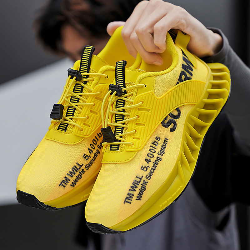 mens lightweight breathable sporty blade sneakers