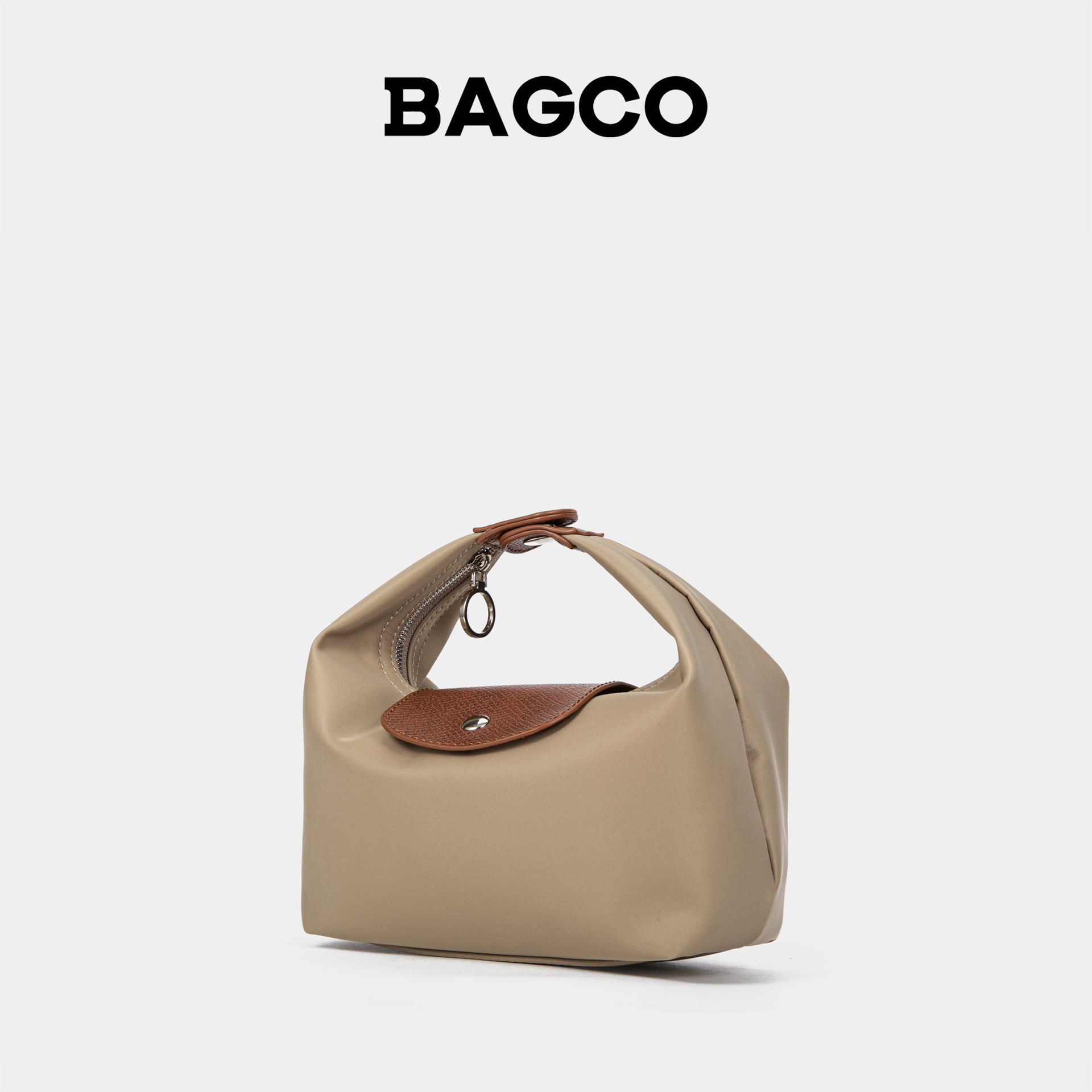 2025 New niche commuter PU shoulder bag women's fashion versatile crossbody bag dumpling handbag women's small bag contrast color