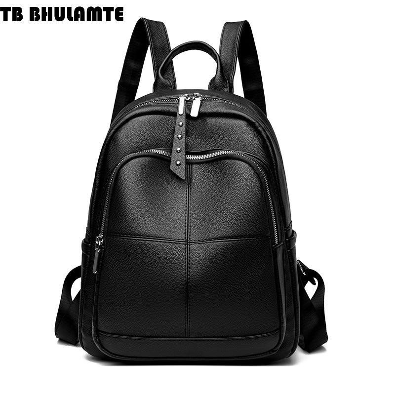 Free Shipping Designer Bag Soft Leather Women's Backpack Fashionable Luxury Bag Travel Stylish Travel Backpack Large Capacity Simple Casual Commu