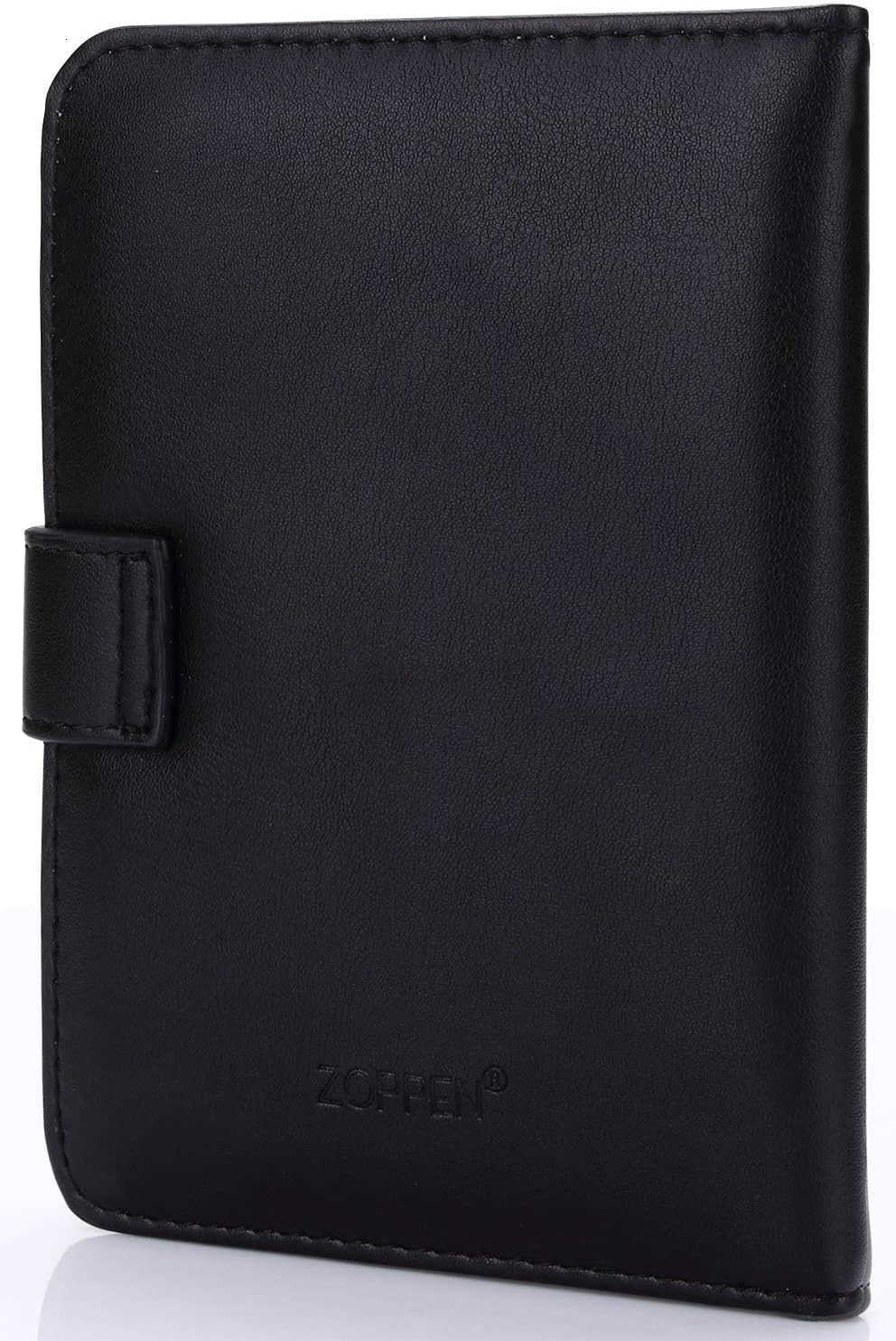 Passport Holder Women Men Passport Cover Travel Wallet Rfid Blocking Passport Wallet Cover Case Travel Essentials Document Organizer BlackZ250910