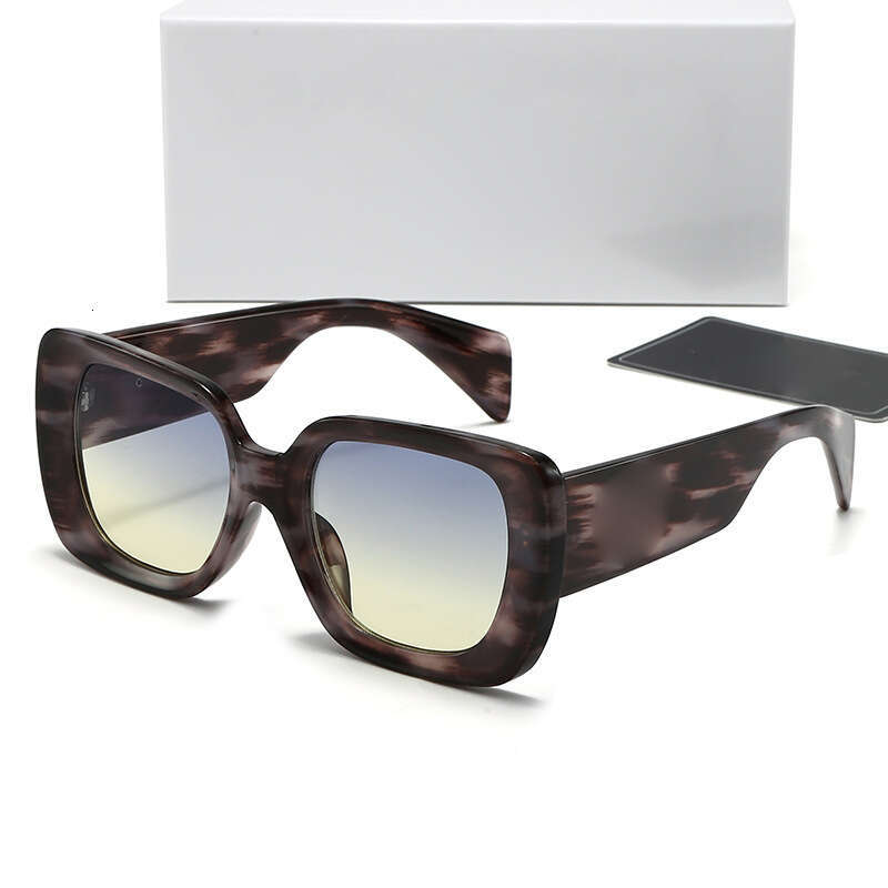 New Style Wide Frame Fashion HD Sunglasses UV Protection Glasses 8910