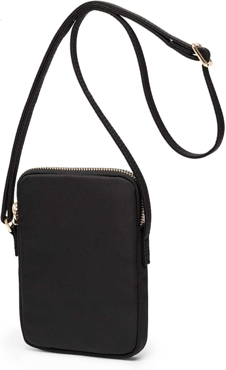 Small Crossbody Purse Zipper Cell Phone Bag Mini Shoulder Purse Wallet Smart Phone Wallet with SoltsW250909