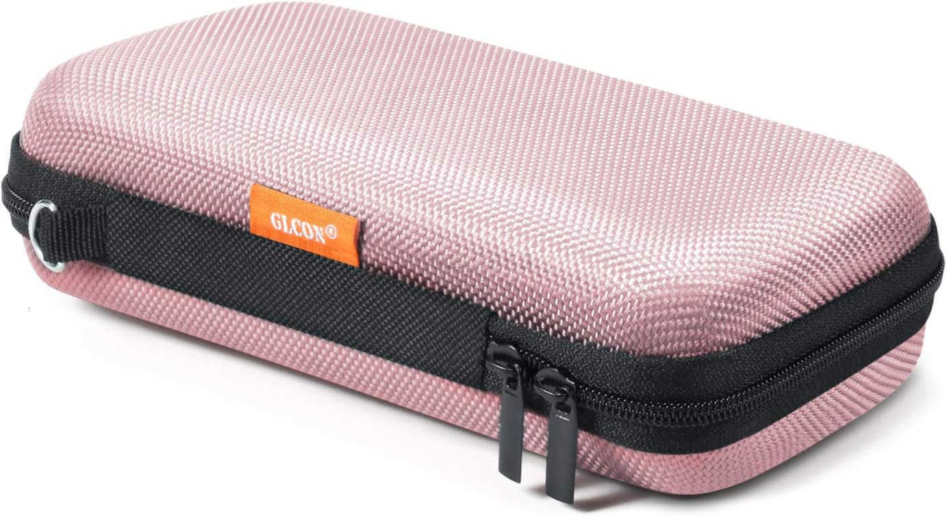 Cell Phone Carrying Case Portable Hard EVA Charger Case High Protection Small Zipper Travel Pouch Storage Bag Electronic Organizer for Battery GPS Har