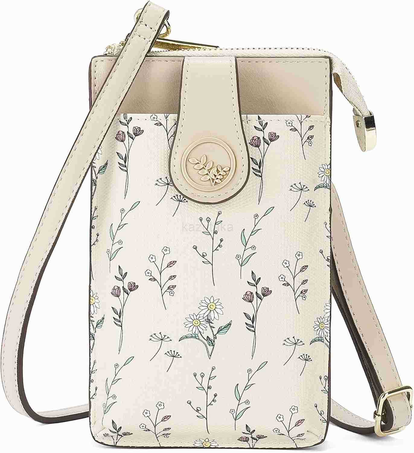 Small Crossbody Bags for Women Leather Cell Phone Purse Bag Wallet with RFID Blocking CARD Slots Z250910
