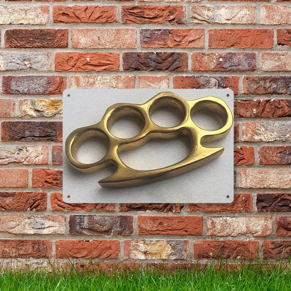 Engraved Metal Tiger Art Plate Vintage Iron Wall Decor for Home Cafe Bar Perfect Gift for Holidays Events250910ww