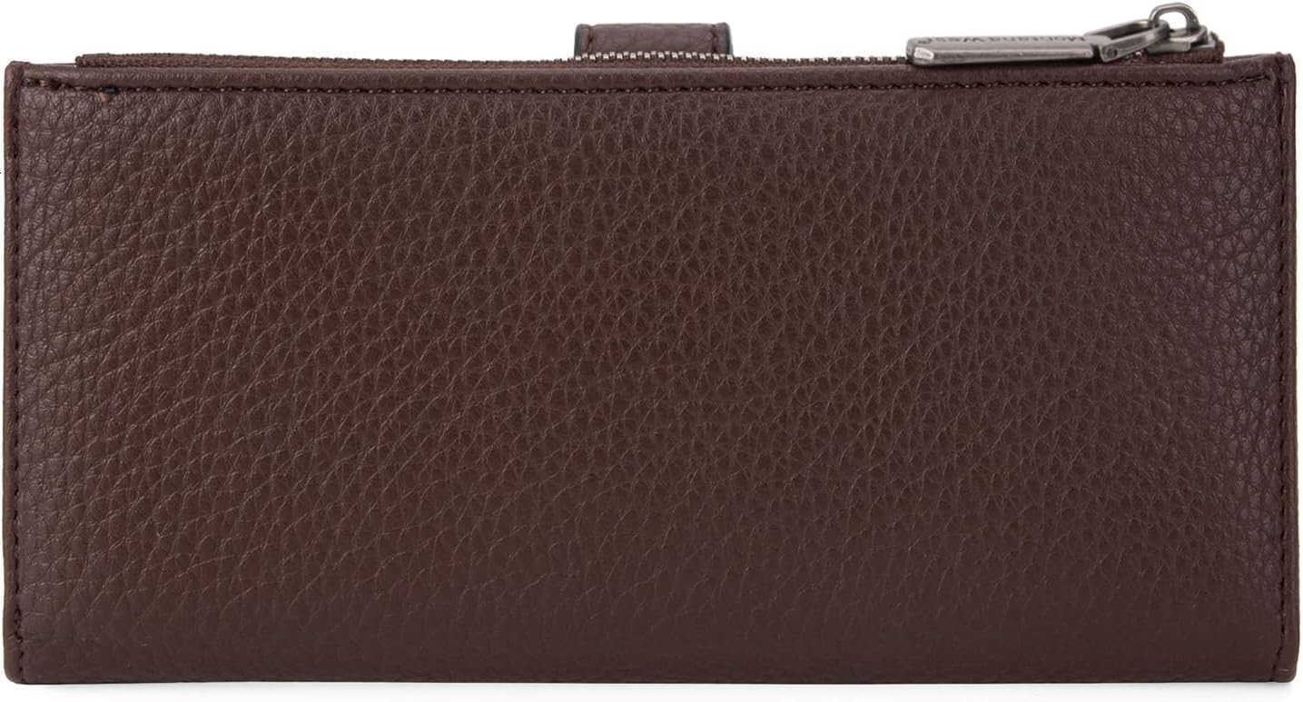 Womens Wallet Long Bifold Card Holder RFID Blocking with Zipper Coin PocketZ250910