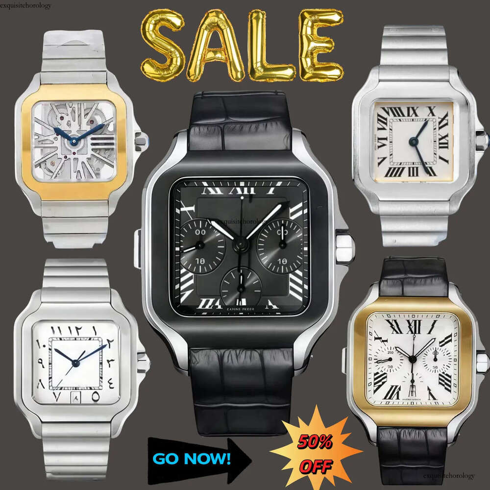 skeleton men women Square montre designer super clone watches automatic mechanical 35/40mm strong luminous watch