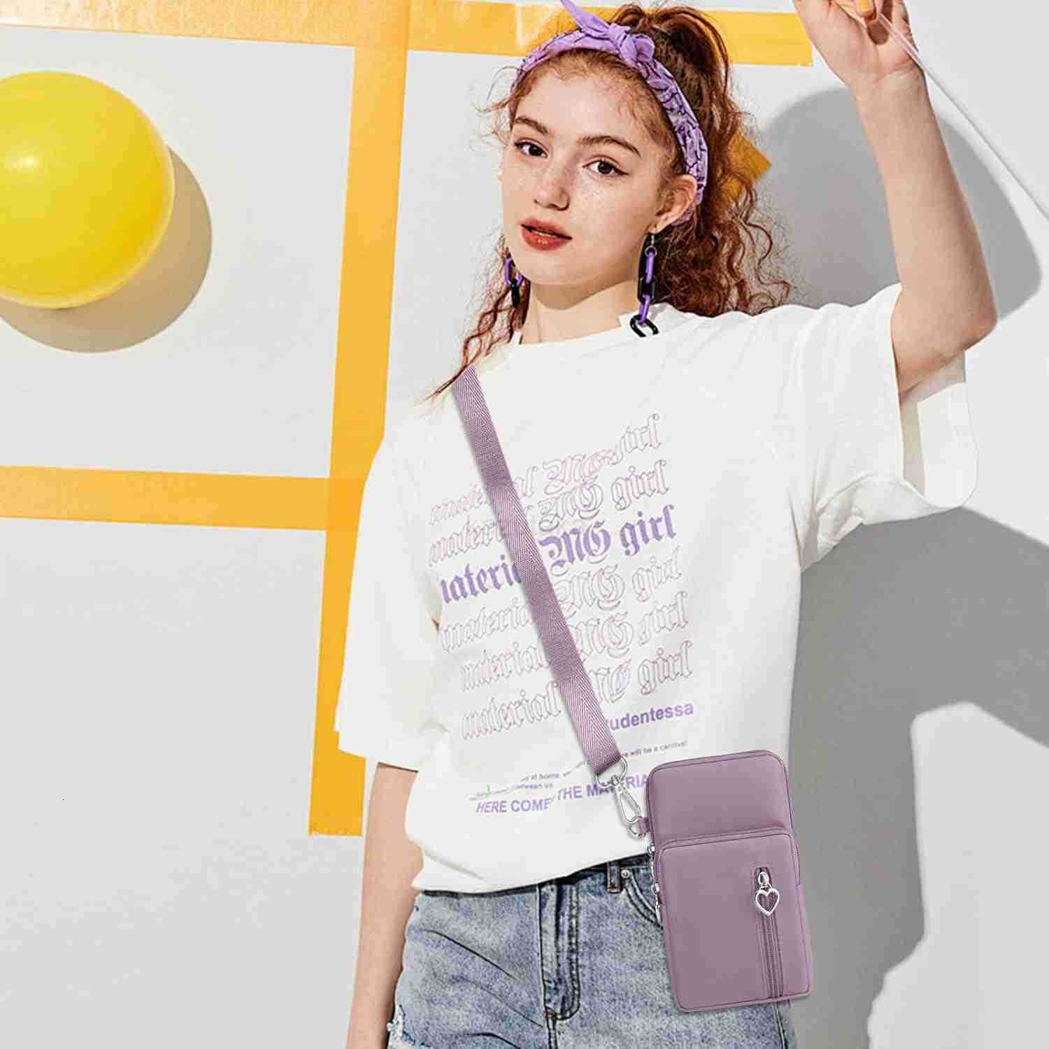Small Crossbody Bags for Women Travel Pouch Shoulder Bag Cell Phone Purse with Adjustable Strap Z250910