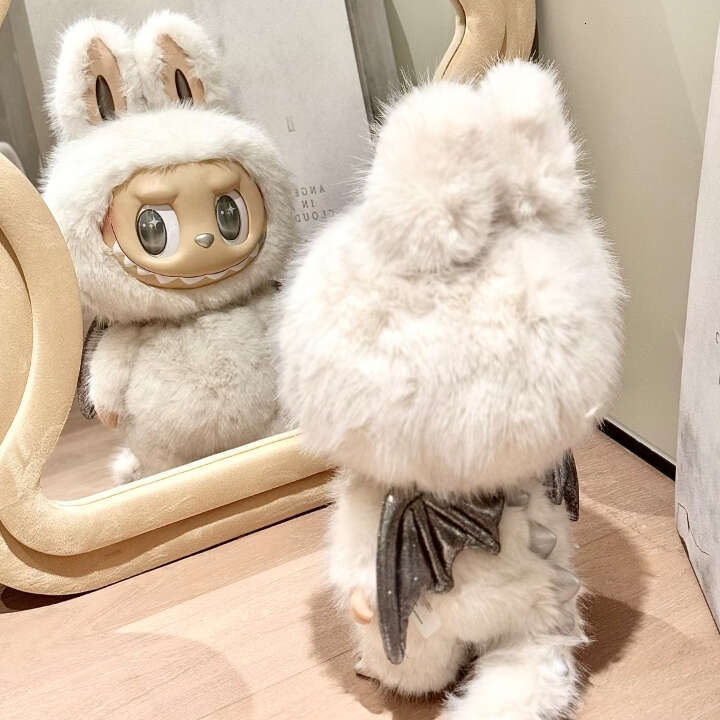 Pop Gift Tou 58Cm Zimomo Angel In Clouds Vinyl Plush Doll Figure Archangel Gift Tou Labubu Gift Toy