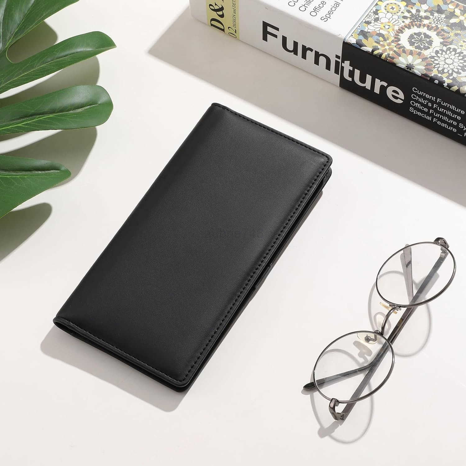 Wallets for Women Ultra Slim Thin PU Leather RFID Blocking CARD Holder Bifold Long Ladies Wallet Billfold ClutchZ250910