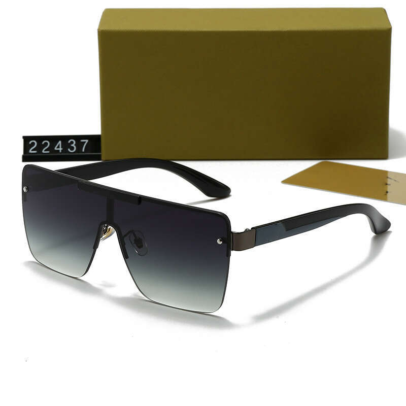 New Large Unisex Square Frame Driving Travel Vacation Fashion Casual Sunglasses 22437