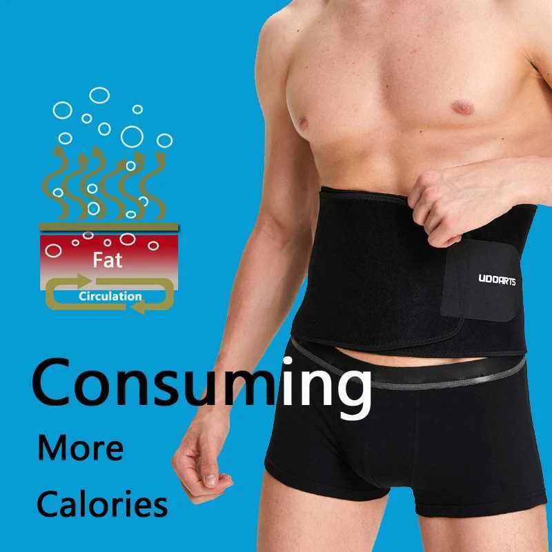 Udoarts Waist Trimmer Weight Loss Belt Premium Stoh Wrap and Waist W250910