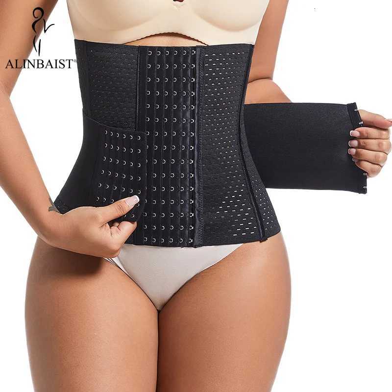 Waist Body Shaper Corset Shapewear Women 6Row Hook and Eye Clo Double Tummy Control Belt Belly Waist Cinhcer W250910