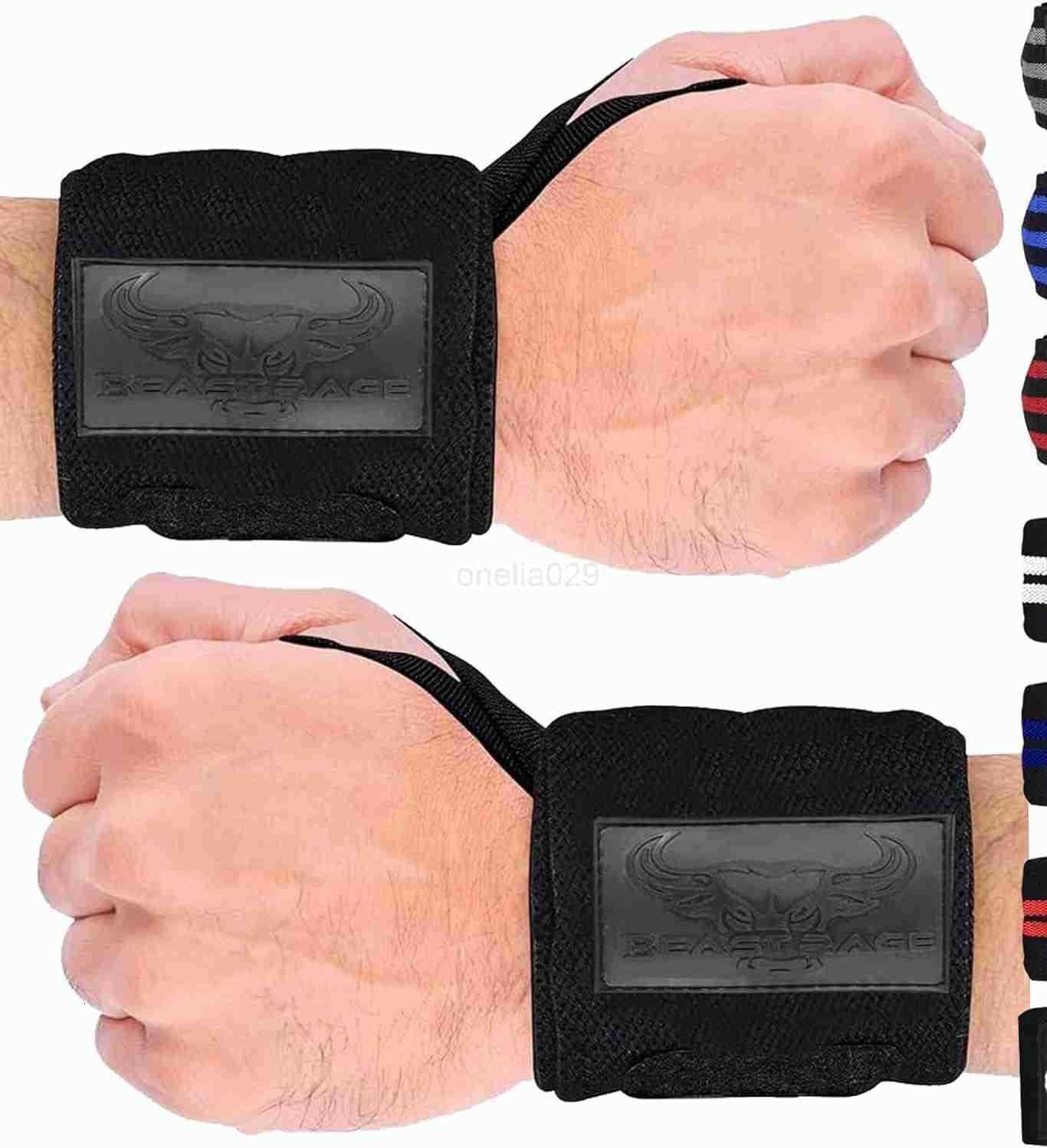 Wrist Wraps for Weightlifting Adjustable Lifting Straps With Thumb Loop for Enhanced Gym Support Powerlifting Bodybuilding and Workout W250910