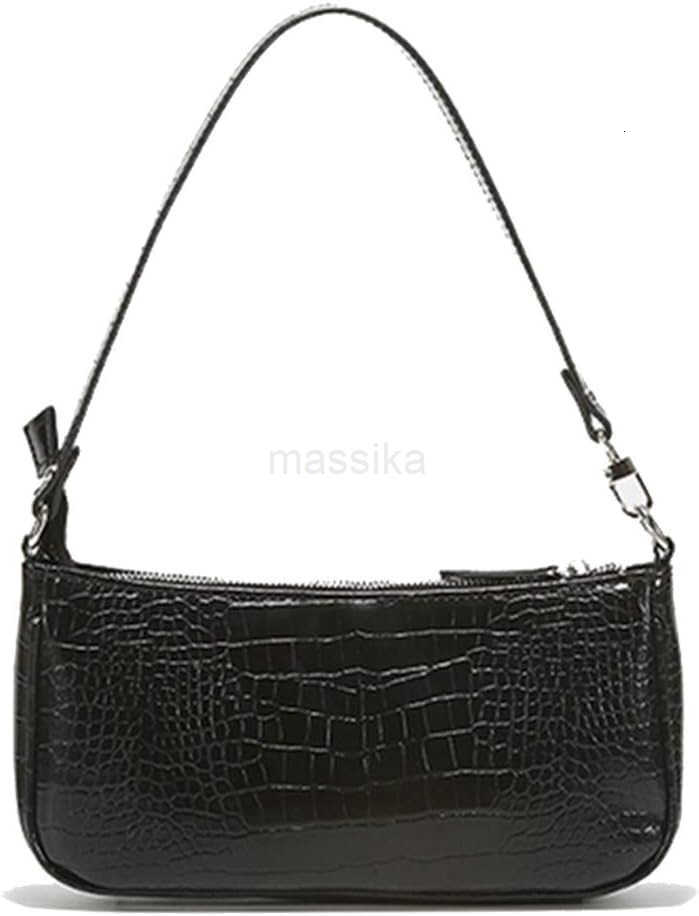 Retro Classic Clutch Shoulder Tote HandBag with Zipper Closure Purse for Women M250910