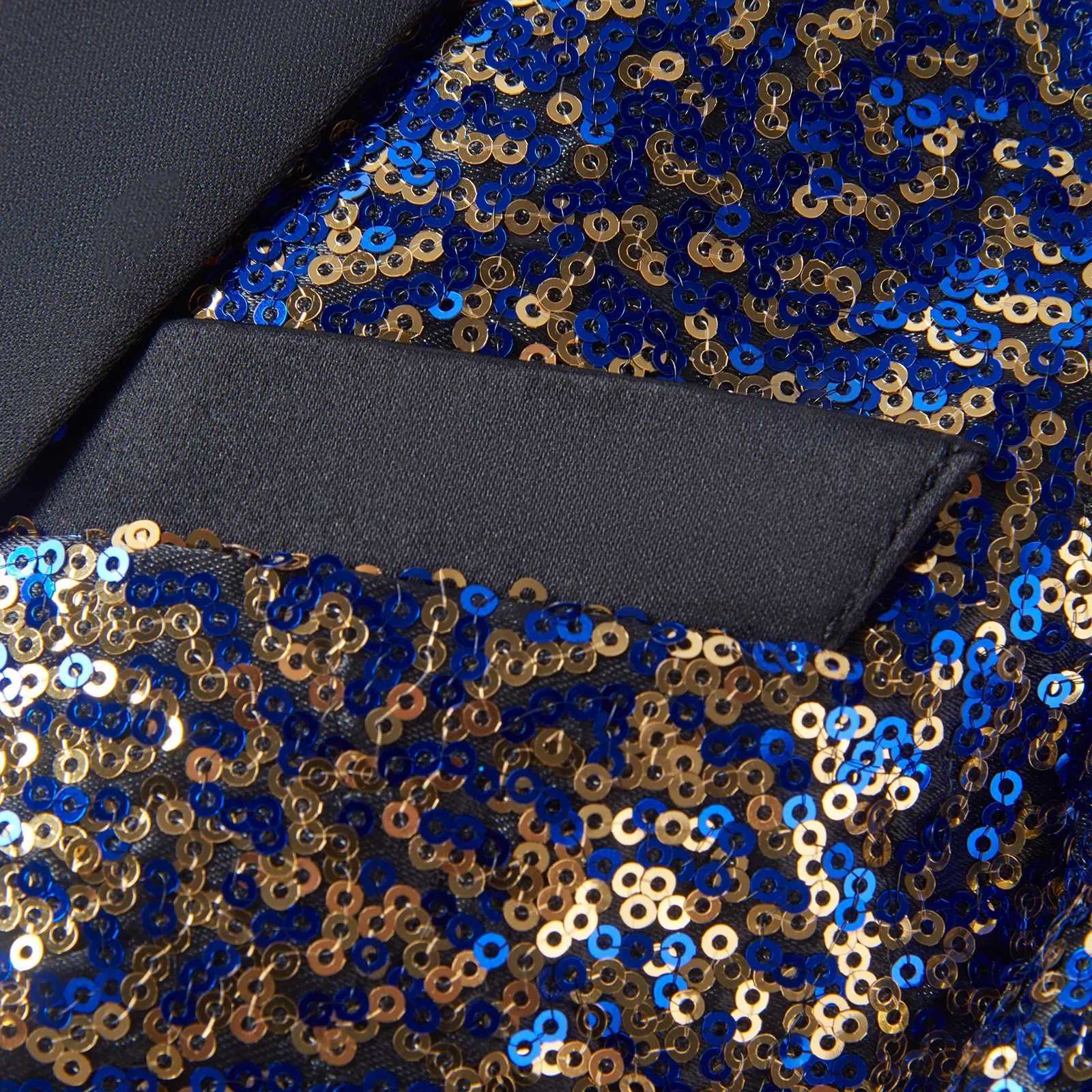 Sequins Luxury Man Suit Stage Elegant Party Dresses Nightclub Host High End Mens Clothing Wedding Jackets and American Blazers W250910