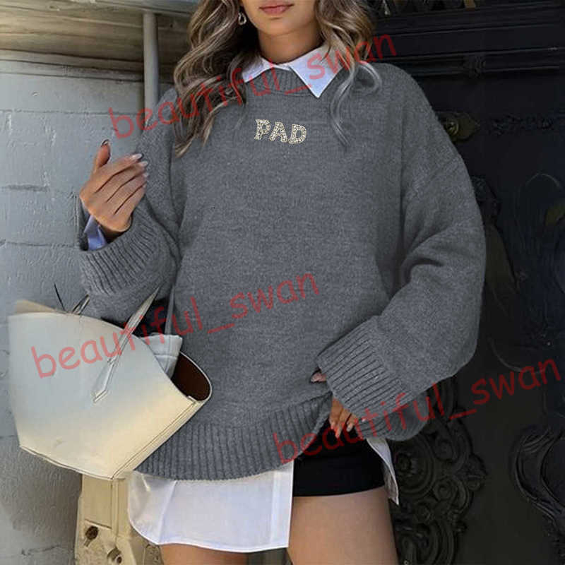 Designer Women's Sweaters Casual Vacation Knitted Long Sleeve T-Shirt Sweater Women's Fashion 2025 Autumn Winter womens clothing