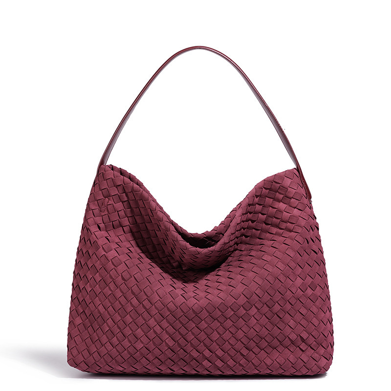 Women's Handheld Woven Handbag 2025 Designer's New Multi functional Shoulder Bag Underarm Bag