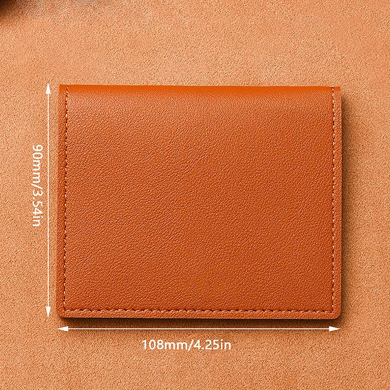 1Pc Card Bag Slim And Compact Bank ID Card Case Drivers License Wallet Simple And Anti Demagnetization Card Holder250906