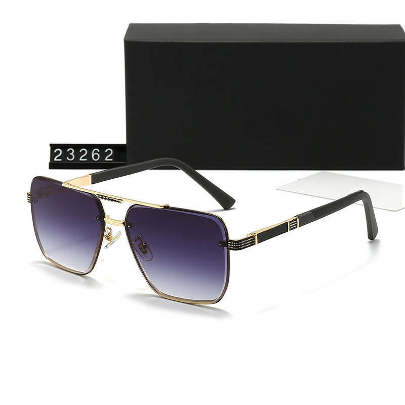 New Unisex Frameless Fashion Casual Trendy Sunglasses for Driving Traveling 23262