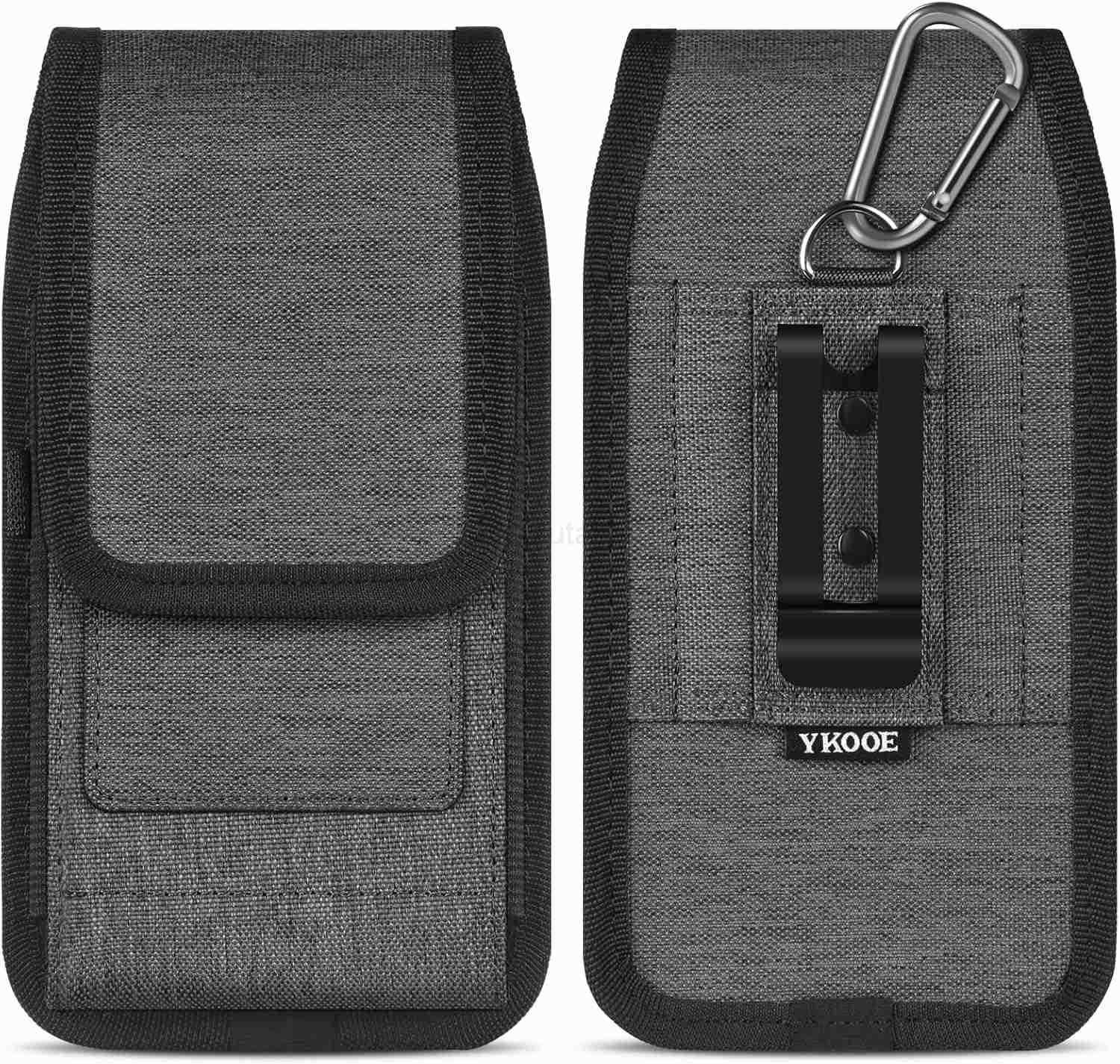 Cell Phone Holster Compatible with S25S24S23S22S21S20 Ultra Pixel 87 Pro Belt Clip and Card Holder Black XXL Z250910