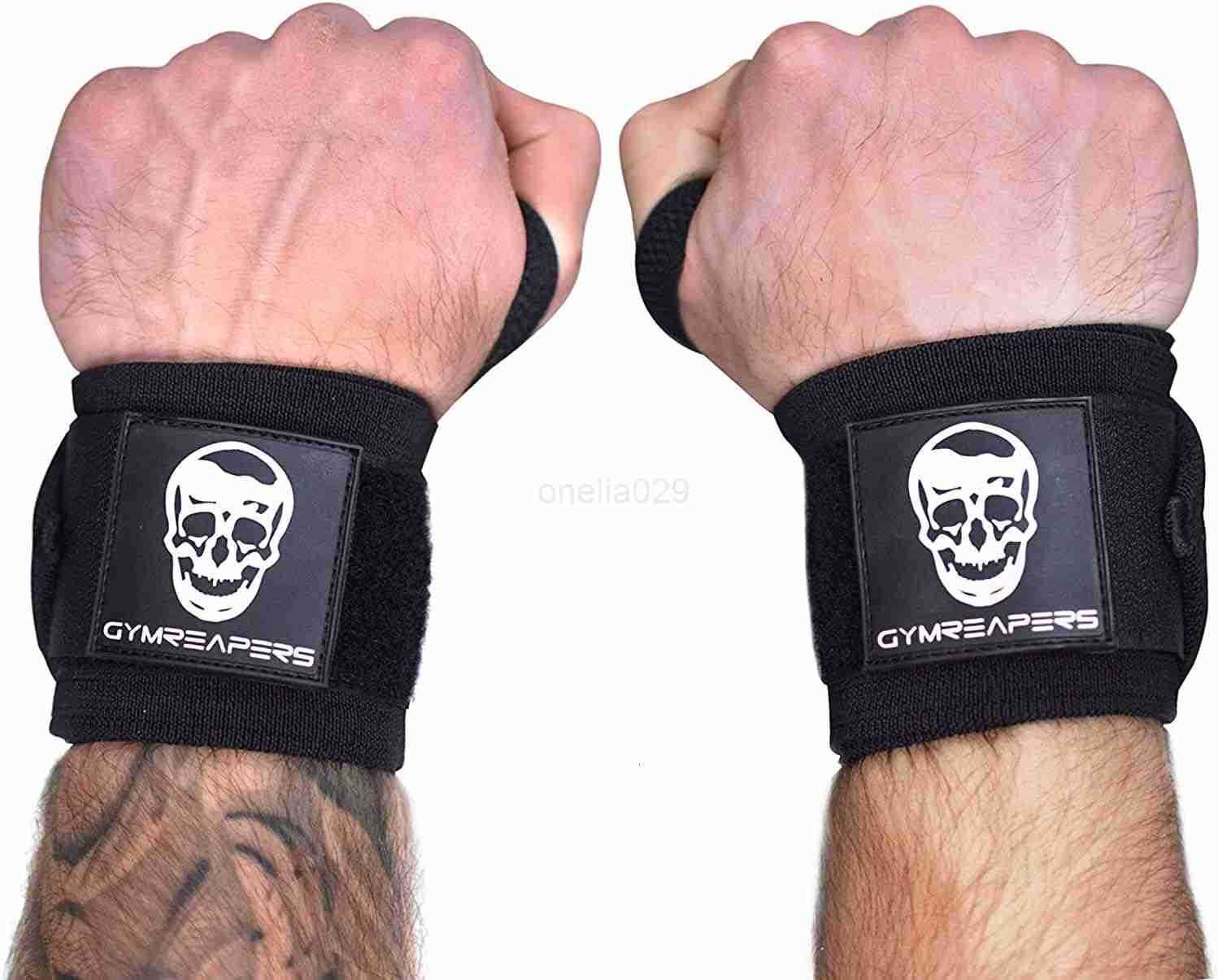 Wrist Wraps Weightlifting Stiff Heavy Duty 18 inch Wraps With Thick Thumb Loop For Powerlifting Bodybuilding Cross Training Heavy Presses W250910