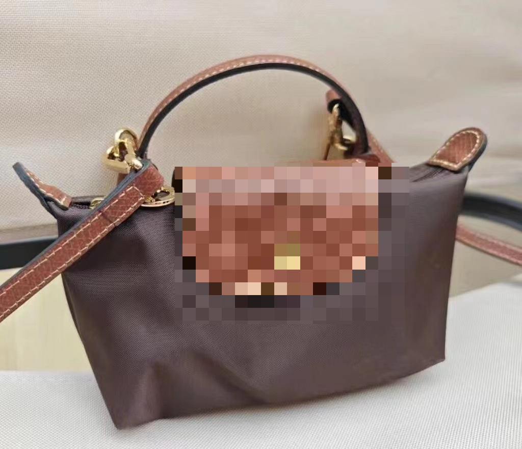 Designer Bag Cute Mini Dumpling Bag Nylon Handbag Shoulder Messenger Mobile Phone Bag Key Bag Change Bag