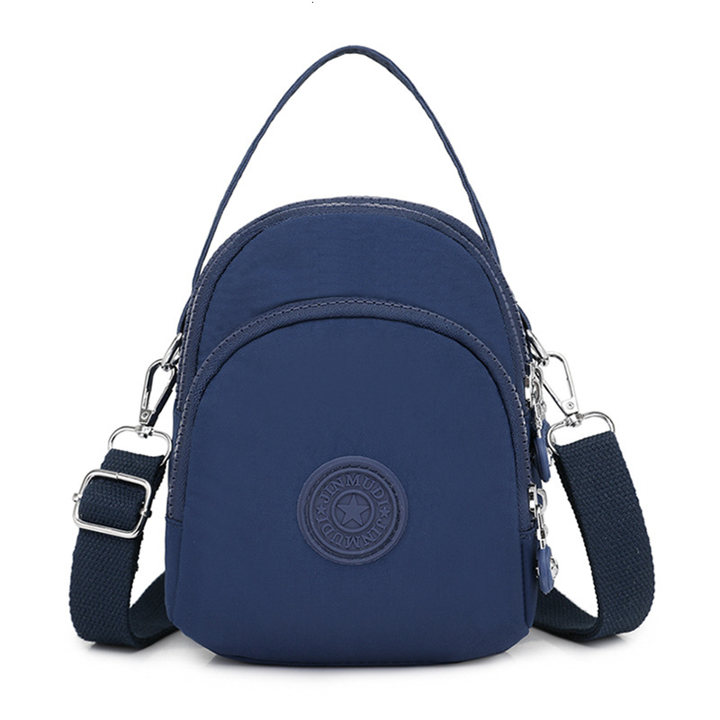 Women's Coin Purse Phone Fashion Simple Waterproof Shell Multi-Compartment Solid Color Commuter Trendy Crossbody Bag