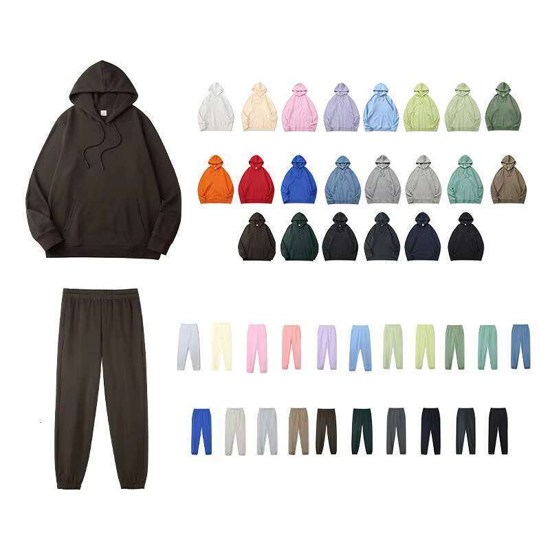 370Gsm Heavyweight Blank Long Sleeve Streetwear Cotton French Terry Oversized Men's Hoodie