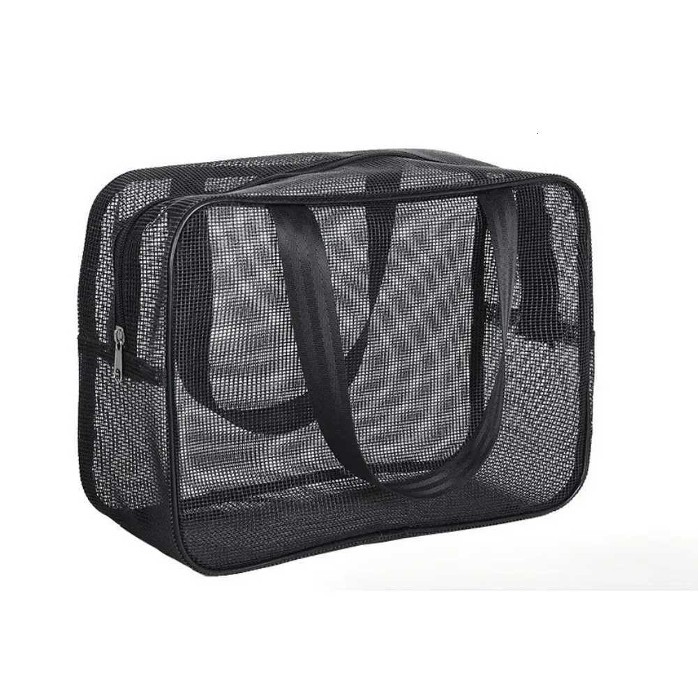 Mesh Shower Caddy Tote Bag Cosmetic Storage Bag Multifunctional Shower Bag Large Capacity Portable Toiletry OrganizerXJ250910